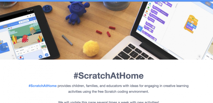 Scratch @ Home Page