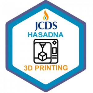 JCDS 3D Printing Badge